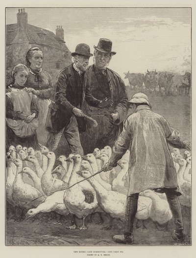 El Comité del Club del Ganso de Alfred Edward Emslie